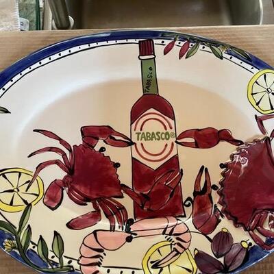 Tabasco Serving Plate