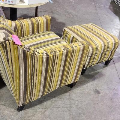 Sofa Chair+Ottoman -Item #485