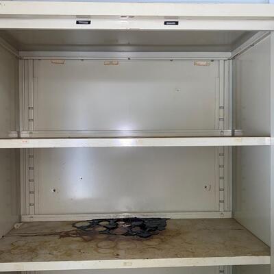 #88  Pair of Steel/Fireproof Lockers/Cabinets THOMASTON Mills