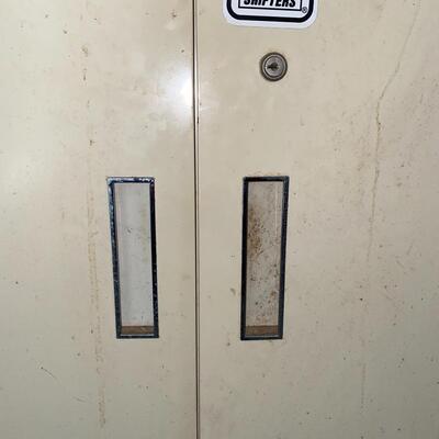 #88  Pair of Steel/Fireproof Lockers/Cabinets THOMASTON Mills