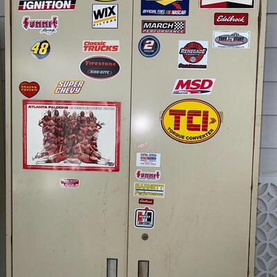 #88  Pair of Steel/Fireproof Lockers/Cabinets THOMASTON Mills