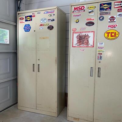 #88  Pair of Steel/Fireproof Lockers/Cabinets THOMASTON Mills