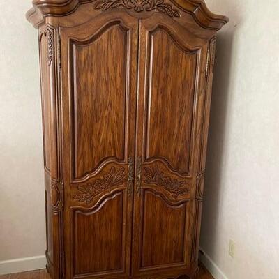 Ladies Clothing Armoire by Unique Furniture Makers