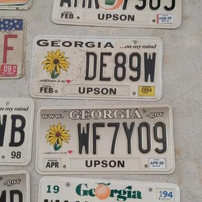 #89 (17) Georgia Car Tags