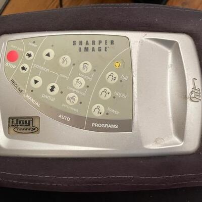 Sharper Image IJoy Massage Chair with Leg Massage Attachment