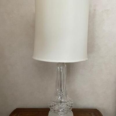 **Cut Glass Lamp #4
