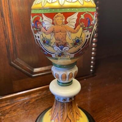 *"Angels" Italian Ceramic Lamp