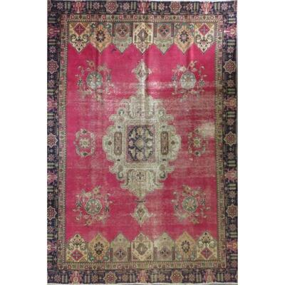 Persian Tabriz Vintage Rug 12'4"x8'6", ABC-PER-337, 
50% to 70% Additional DIscounts From Our Lowest Price
40 years...