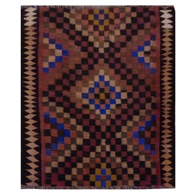 PERSIAN VINTAGE KILIM 186x174cm, ABC1487, 
50% to 70% Additional DIscounts From Our Lowest Price
40 years Anniversary Sale
Over 15000...