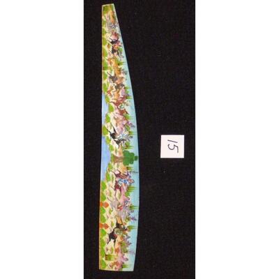 Persian miniature on bone painting 9"x2", ABCPM0168,
50% to 70% Additional DIscounts From Our Lowest Price
40 years Anniversary...