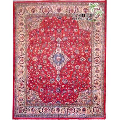 Medallion Red Wool Persian Rug 13'0"x9'8", ABCR02913A, 
50% to 70% Additional DIscounts From Our Lowest Price
40...