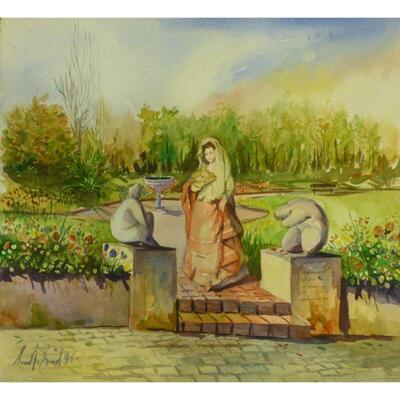 Spanish Painting Said Ramil Canvas 13"x9", ABCP-222, 
50% to 70% Additional DIscounts From Our Lowest Price
40 years...