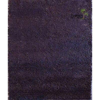 Indian Shaggy design wool/cotton rug 7'6"x 5'3", ABCR01963, $474