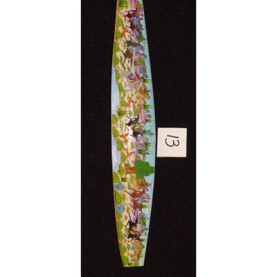 Persian wall art miniature on bone painting 9"x2", ABCPM0166, $78