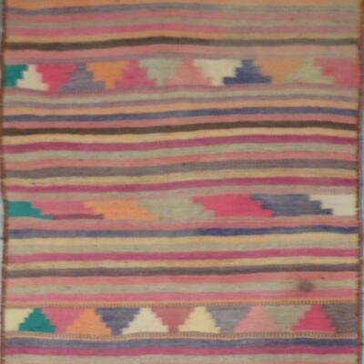 Persian Seneh, Vintage Kilim 3'0"x3'0", ABC-PER-1732, 
50% to 70% Additional DIscounts From Our Lowest Price
40 years...