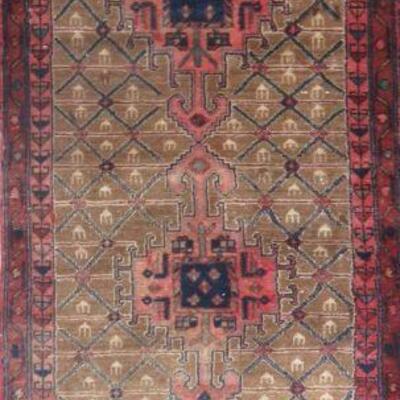 Persian hamedan Vintage Rug 7'9