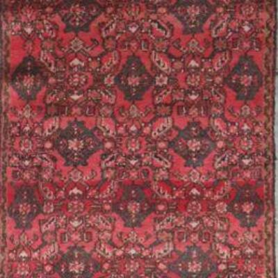 Persian hamedan Vintage Rug 9'7