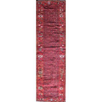 Persian hamedan Vintage Rug 12'7