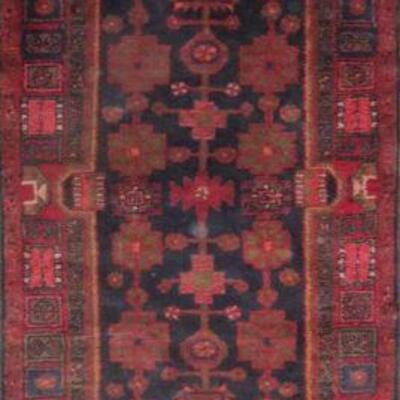 Persian hamedan Vintage Rug 11'7