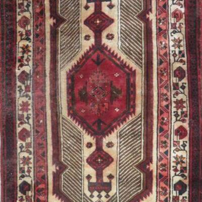 Persian hamedan Vintage Rug 7'6