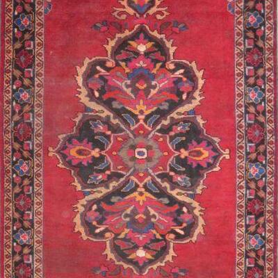 Persian hamedan Vintage Rug 10'2