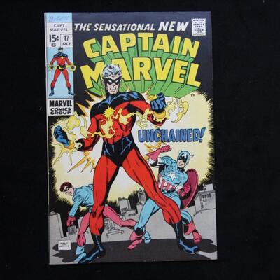 Captain Marvel #17 (1969,Marvel)  7.5 VF-