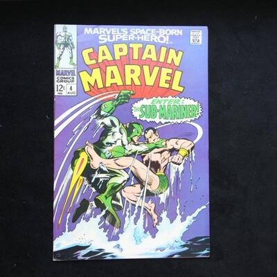 Captain Marvel #4 (1968,Marvel)  9.0 VF/NM