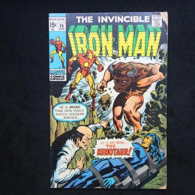 Iron Man #24 (1970,Marvel)  3.5 VG-