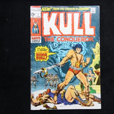 Kull the Conquerer #1 (1971,Marvel)  5.0 VG/FN
