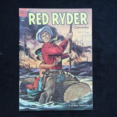 Red Ryder #127 (1954,Dell)  8.5 VF+