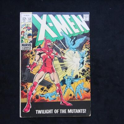 X-men #52 (1969,Marvel)  5.5 FN-