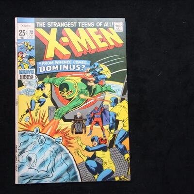 X-men #72 (1971,Marvel)  7.5 VF-