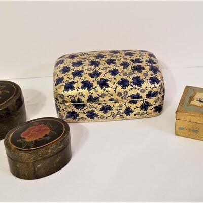 Lot #56  Lot of 4 Boxes - Florentine, more