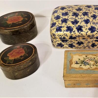 Lot #56  Lot of 4 Boxes - Florentine, more
