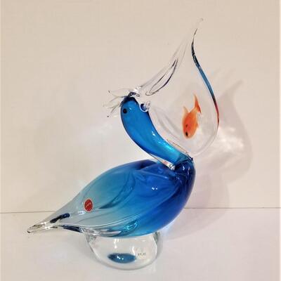 Lot #59  MURANO Glass Pelican