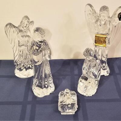 Lot #76  WATERFORD Nativity Set - 5 pieces