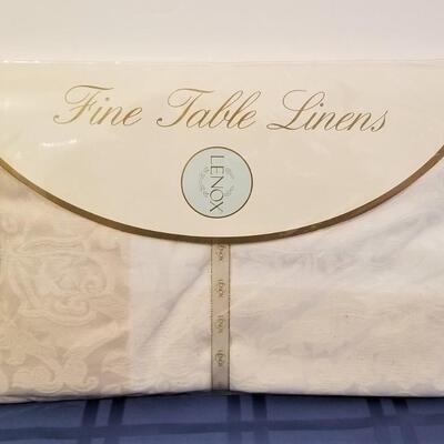 Lot #77  LENOX  Tablecloth new in package