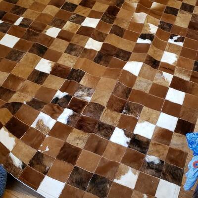 Cow hide rug