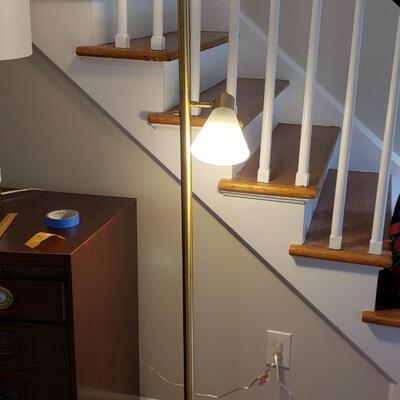 Torciere standing lamp with reading light