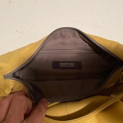 Kenneth Cole Leather Sling Shoulder Bag