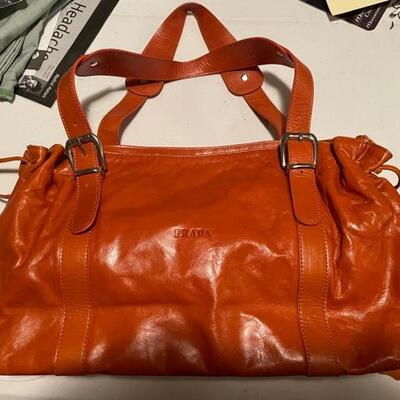 Prada Leather Satchel Handbag