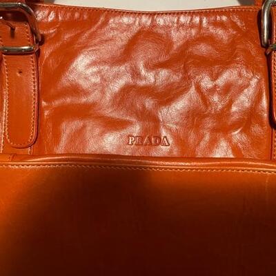 Prada Leather Satchel Handbag
