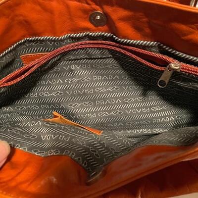 Prada Leather Satchel Handbag