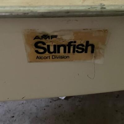 AMF Alcort Sunfish Sailboat
