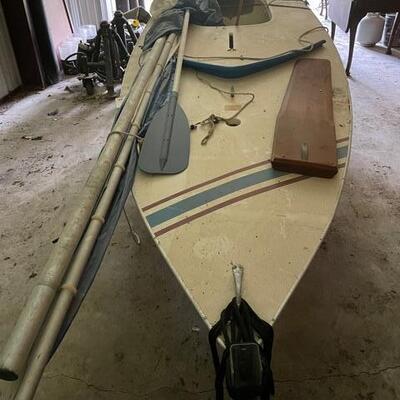 AMF Alcort Sunfish Sailboat