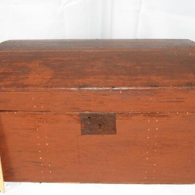 Antique Dome Top Mini Treasure Chest