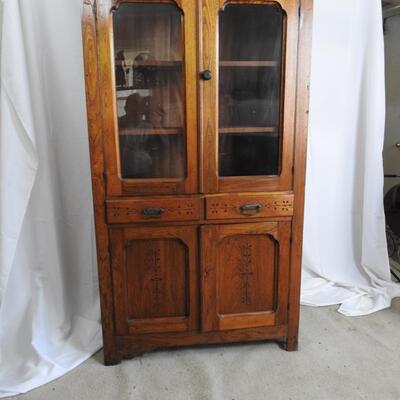 Antique Chestnut Pie Safe