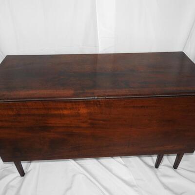 Lincoln Era Gate leg, Drop leaf table