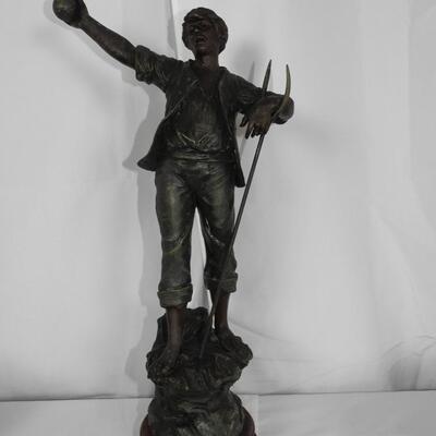 Spelter Statue