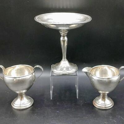 #106 (3) Pieces Vintage Sterling Silver 